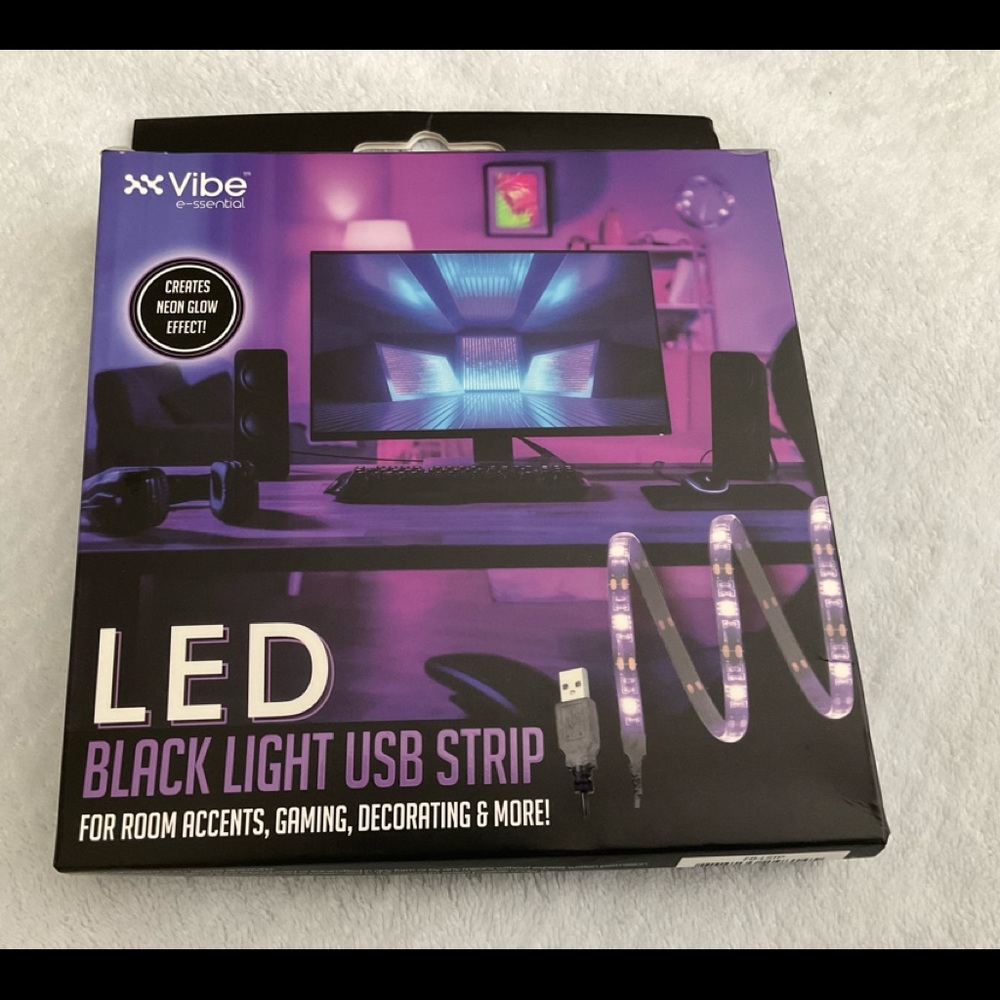 LED black light USB strip - Picture 2 of 5